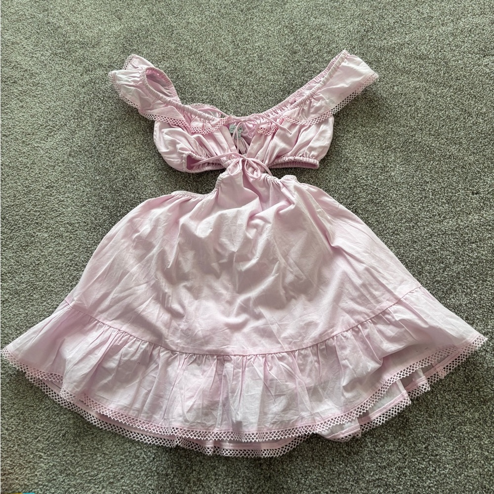 Sabo Skirt Pink Mini Dress